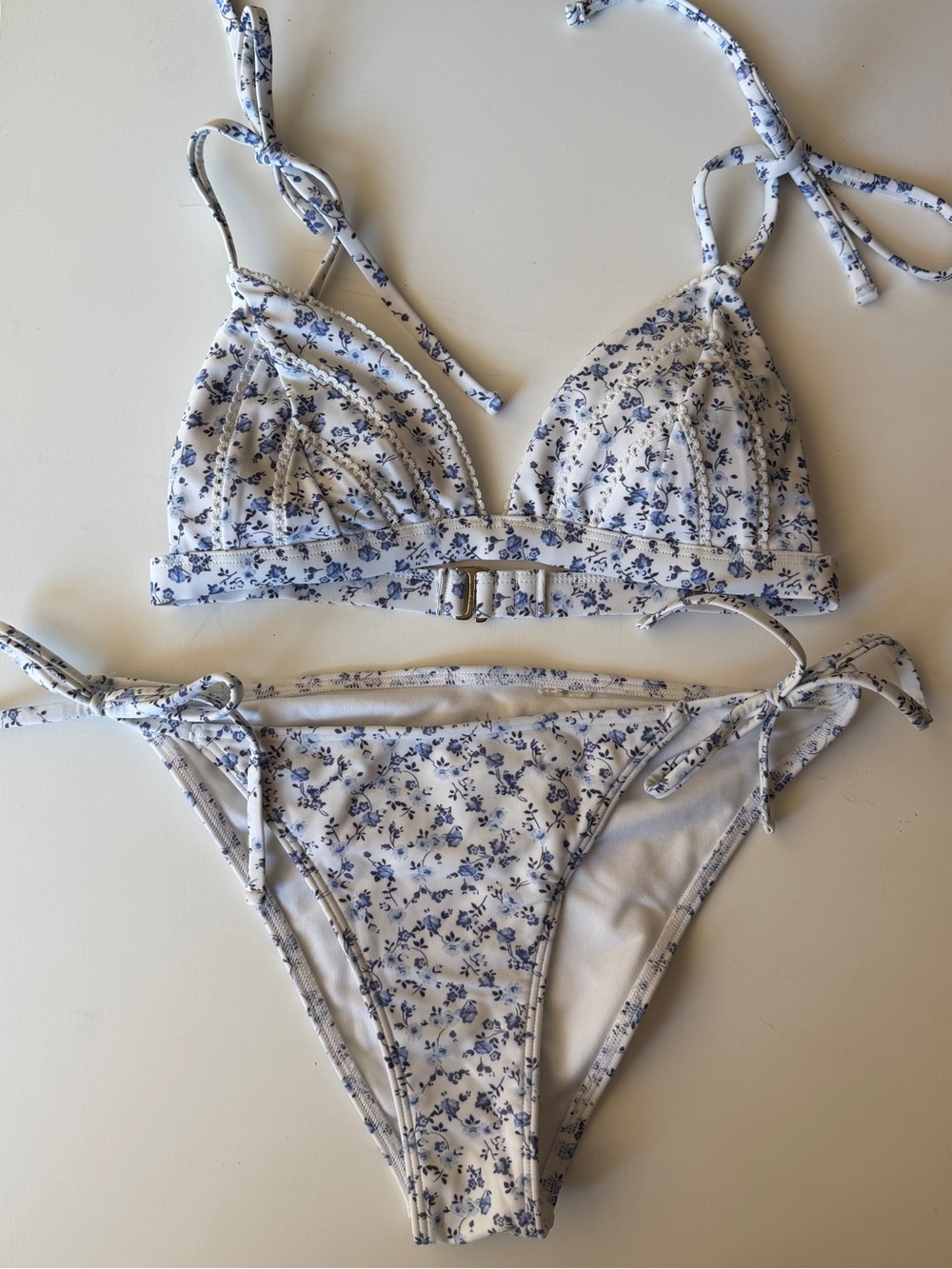 Floral Hollister bikini